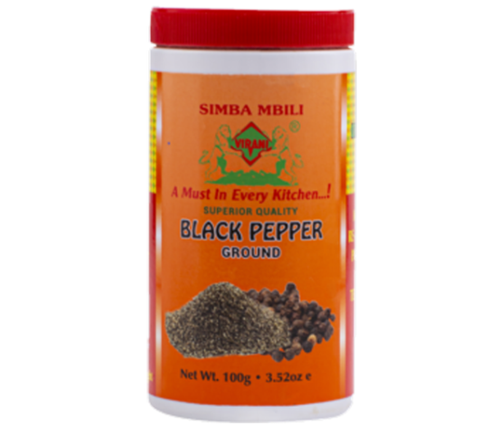 Simba Mbili Black Pepper 120g