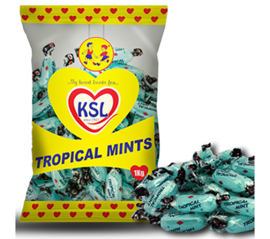 Tropical Mints Sweets 1kg
