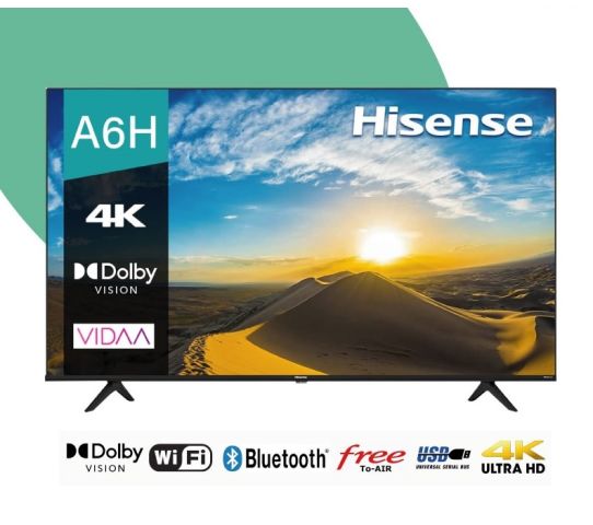 Hisense 43A6H 43 inch 4K UHD Smart...