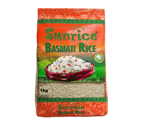 Sunrice basmati rice 1kg