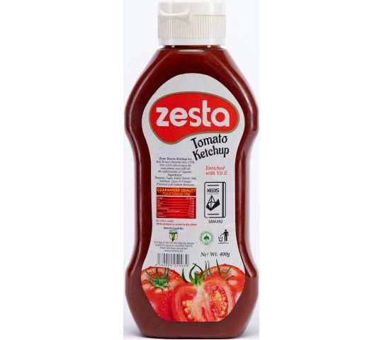 Zesta tomato ketchup 400gm