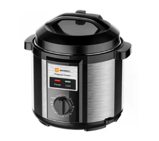 Sayona Electric Pressure Cooker 6 ltrs capacity.