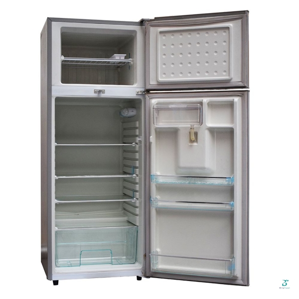 Ramtons 213 LITERS 2 DOOR DIRECT COOL FRIDGE + DISPENSER, SILVER- RF130