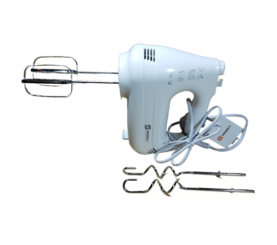 Hand Mixer With Beaters and Dough Hooks, 200W – SHM 4523