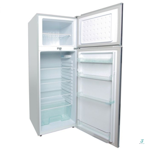 213 LITERS 2 DOOR DIRECT COOL FRIDGE, SILVER- RF/217