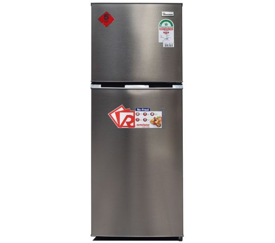 225 LITRES DOUBLE DOOR NO FROST FRIDGE, SILVER- RF/142