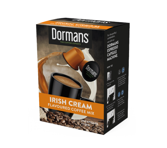 DORMANS COFFEE CAPSULES IRISH CREAMER 25*5g