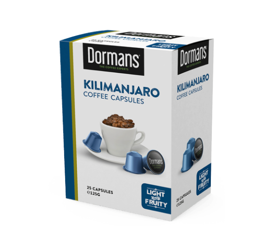 DORMANS COFFEE CAPSULES KILIMANJARO 25*5g