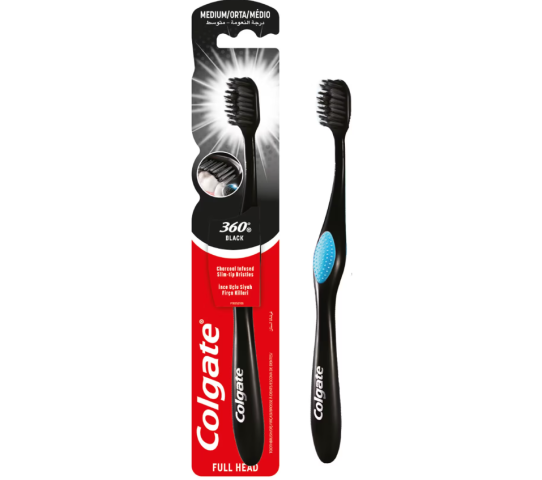 Colgate 360 black toothbrush