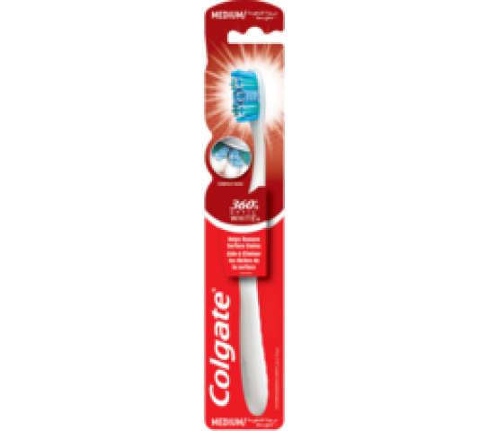Colgate360 Optic White Medium Toothbrush