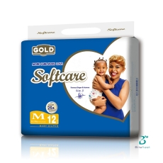 Softcare Diaper Gold LC Medium