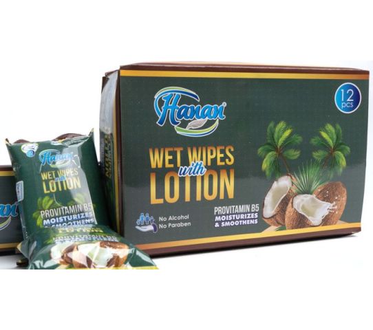 Hanan-Wet-Wipes-With-Lotion 20s 