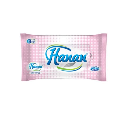 Royal-Hanan-Pocket-Wet-Wipes 15s pink