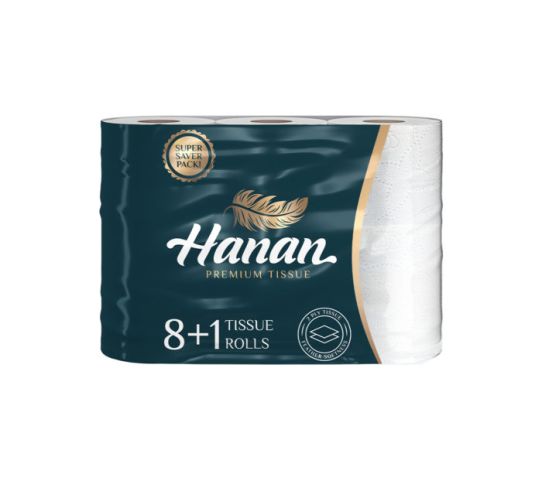 Hanan-Tissue 8+1 pack