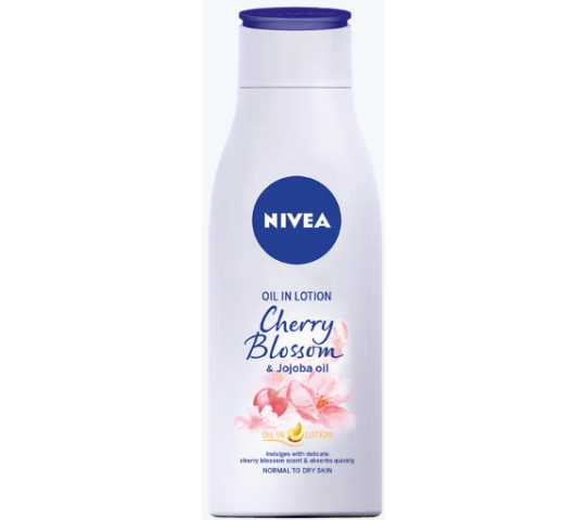 NIVEA OIL IN LOTION CHERRY BLOSSOM & JOJOBA OIL 400ML 