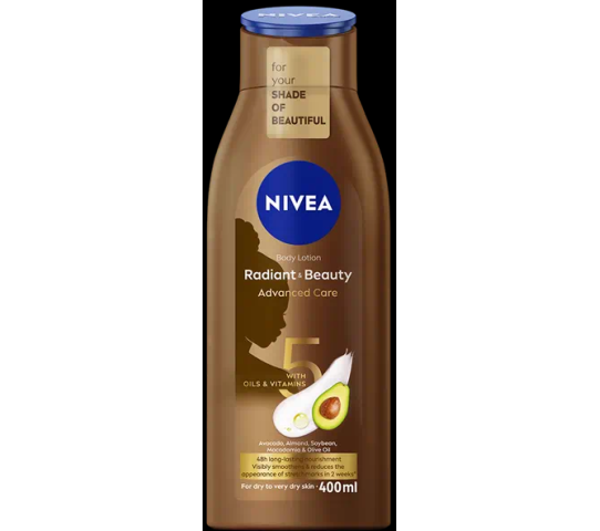 NIVEA RADIANT & BEAUTY ADVANCED CARE LOTION 400ML