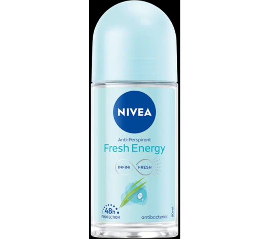 NIVEA FRESH ENERGY ANTI-PERSPIRANT ROLL ON 50ML