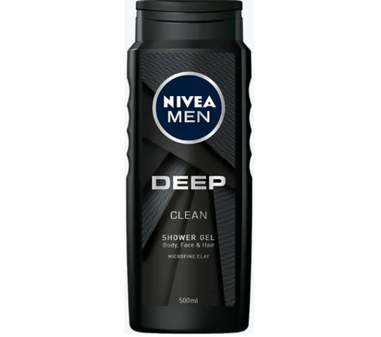 NIVEA MEN DEEP SHOWER GEL 500ml