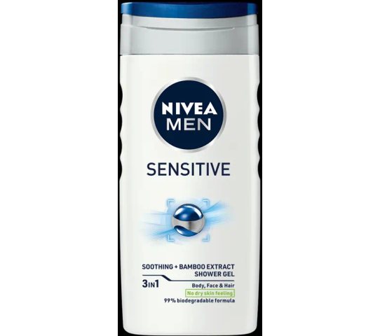 NIVEA MEN SENSITIVE SHOWER GEL 250ML