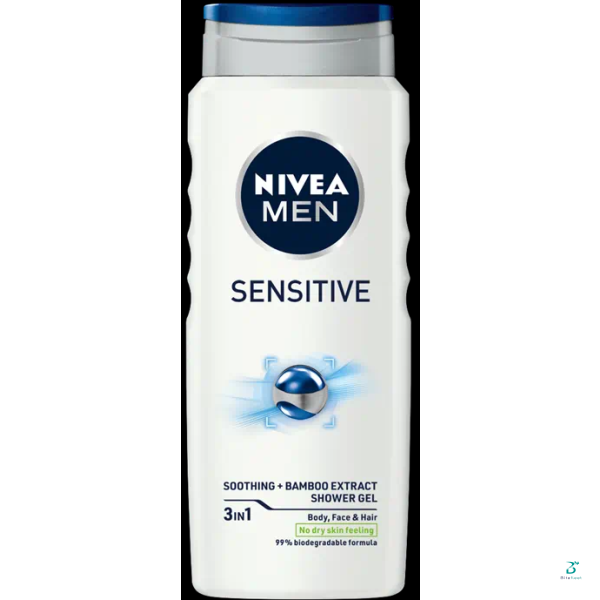 NIVEA MEN SENSITIVE SHOWER GEL 500ML