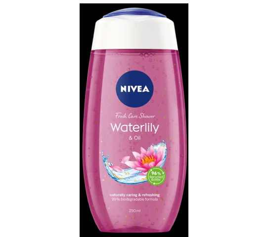 NIVEA WATERLILY & OIL SHOWER GEL 250ML