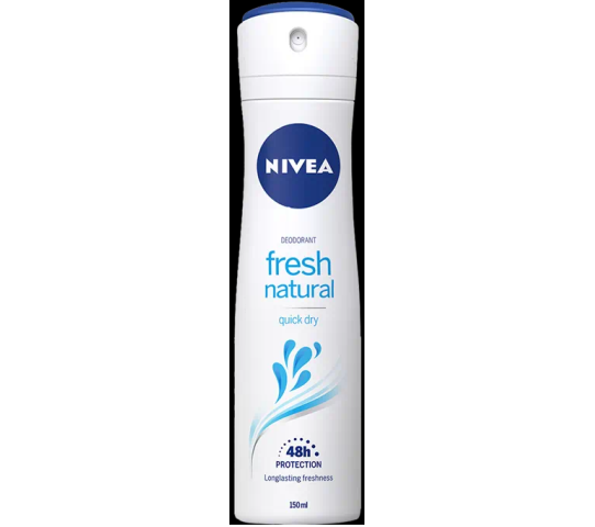 NIVEA FRESH NATURAL DEODORANT SPRAY 150ML