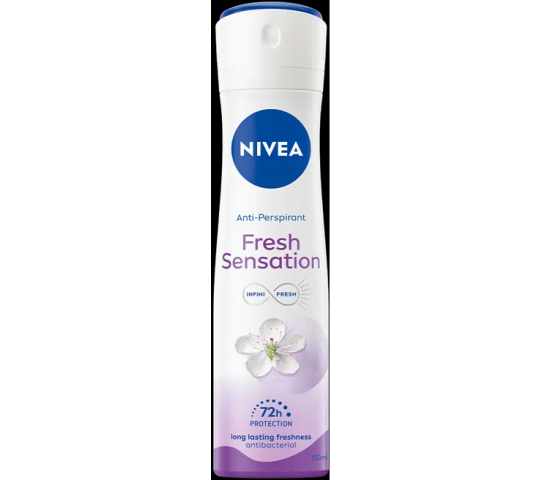 NIVEA FRESH SENSATION ANTI-PERSPIRANT 72H 150ML