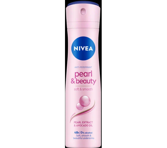 NIVEA PEARL & BEAUTY ANTI-PERSPIRANT WOMEN SPRAY 150ML