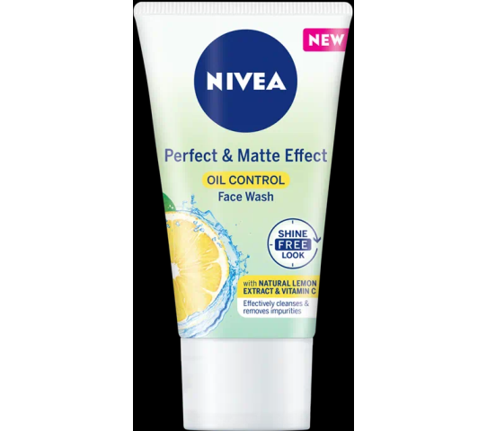 NIVEA PERFECT & MATTE EFFECT OIL CONTROL FACE WASH 50ml