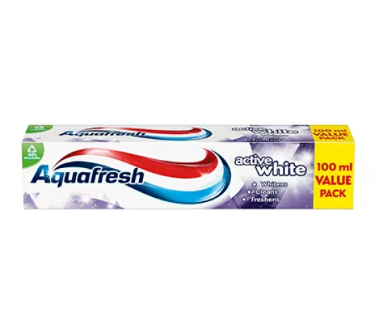 Aquafresh Active White Toothpaste 100ml