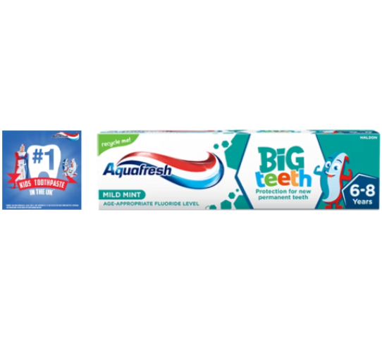 Aquafresh big teeth 6-8yrs