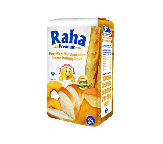 RAHA PREMIUM MULTIPUPOSE HOME BAKING FLOUR 2KG