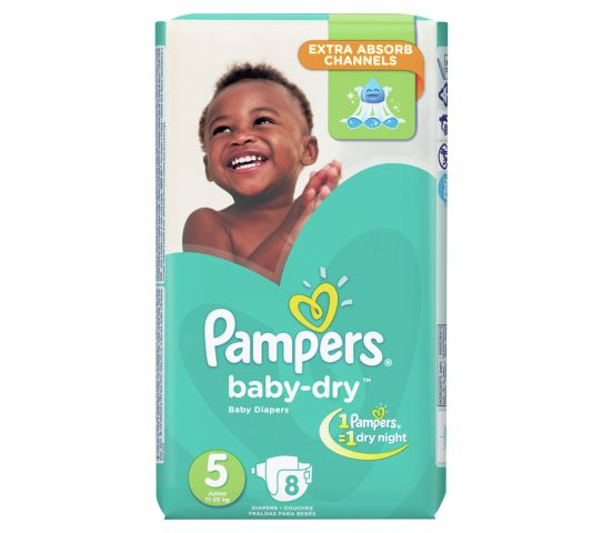 PAMPERS-JUNIOR-BTFY-UNISEX-LC SIZE-5 8'S