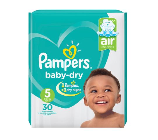 PAMPERS-JUNIOR-UNISEX SIZE 5-HC...