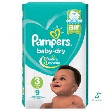 PAMPERS-MIDI-BTFY-UNISEX-LC SIZE-3...