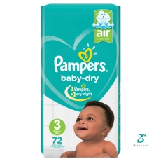 PAMPERS-MIDI-UNISEX-JP SIZE3...