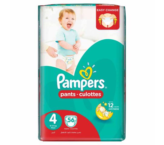 PAMPERS-PANTS-MAXI-UNISEX SIZE-4...