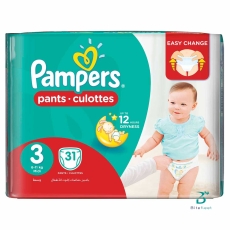 PAMPERS-PANTS-MIDI-UNISEX SIZE-3 ...