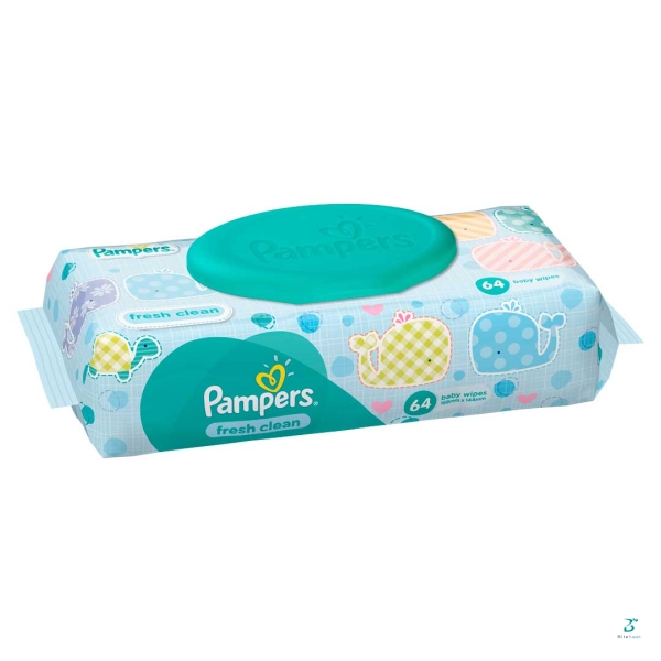 PAMPERS-WIPES-B-FRESH 64'S