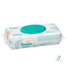 PAMPERS-WIPES-SENSITIVE 56'S