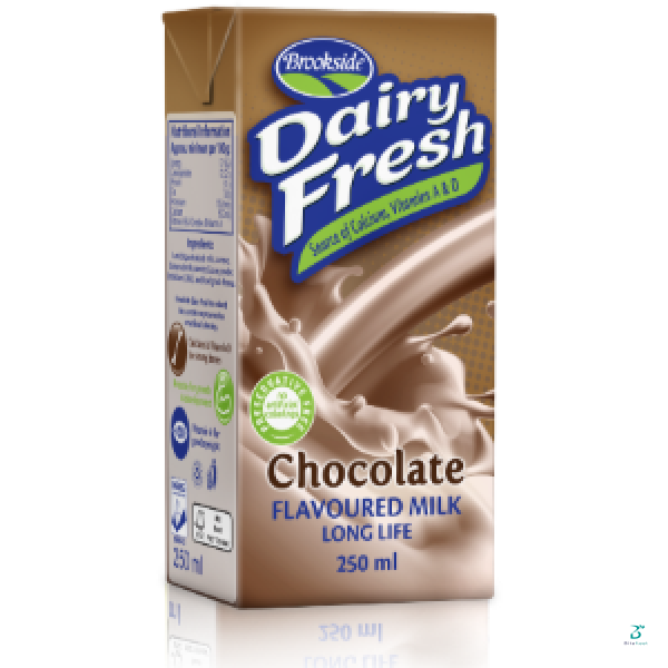 BROOKSIDE CHOCOLATE FLAVOURED MILK 250ML PACK