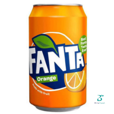 FANTA ORANGE CAN SODA 330ML