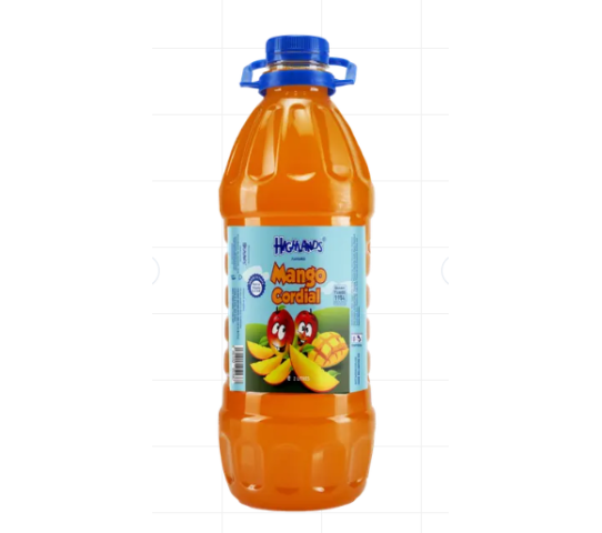 HIGHLANDS MANGO CORDIAL 2L