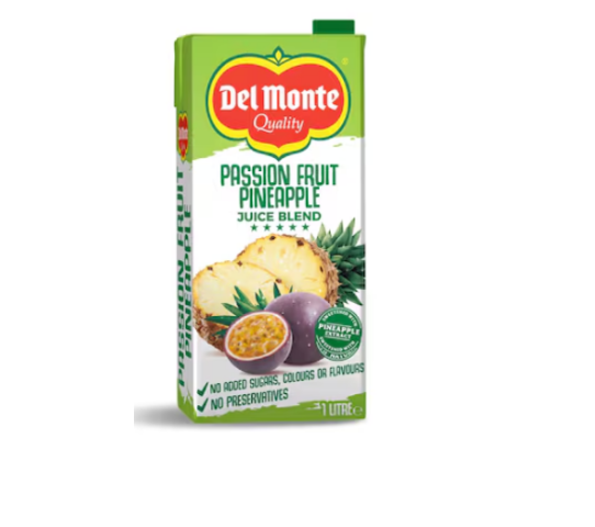 DELMONTE PASSION FRUIT PINEAPPLE 1L