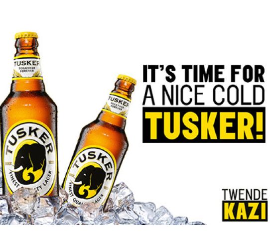 Tusker Lager 500ml