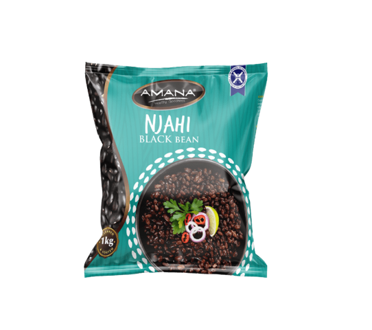 Amana Njahi (Black Beans) 1Kg